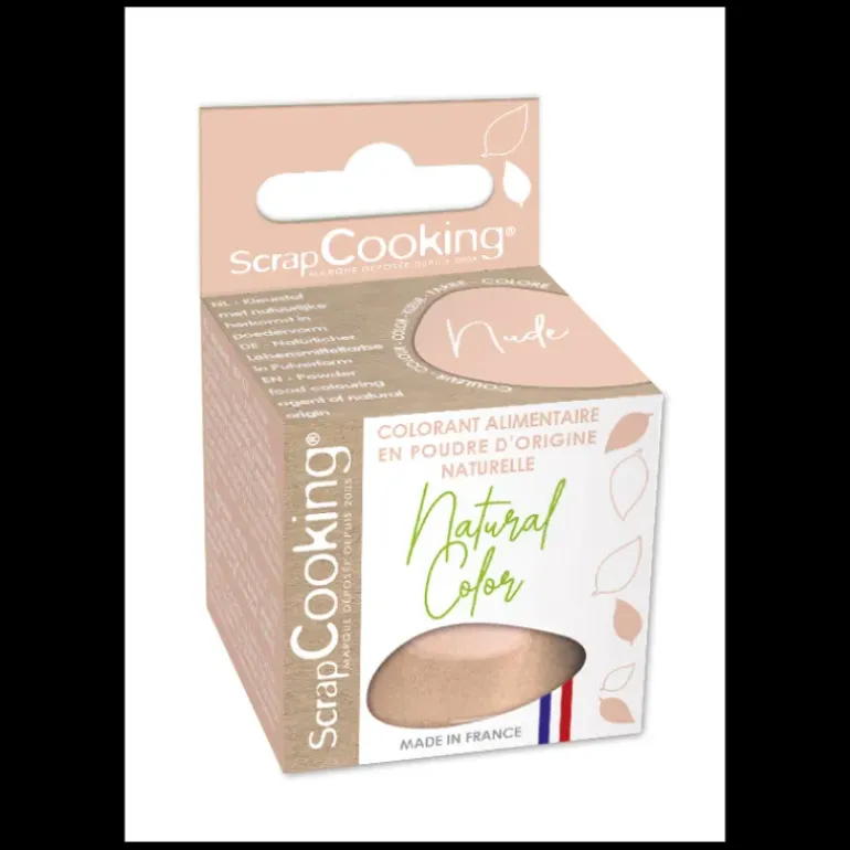 Colorant Alimentaire Naturel Nude Rose 10 g Scrapcooking