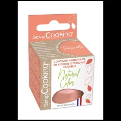 Colorant Alimentaire Naturel Orange Terracotta 10 g Scrapcooking