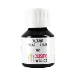 Colorant Alimentaire Naturel Rouge Violet Anthocyane E163 Liquide 58 ml Cuisineaddict