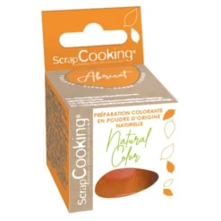 Colorant Alimentaire Naturel en Poudre Orange 10g Scrapcooking
