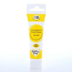 Colorant Alimentaire ProGel Jaune 25g Rainbow Dust