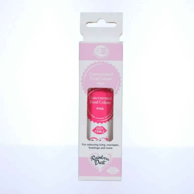 Colorant Alimentaire ProGel Rose 25g Rainbow Dust