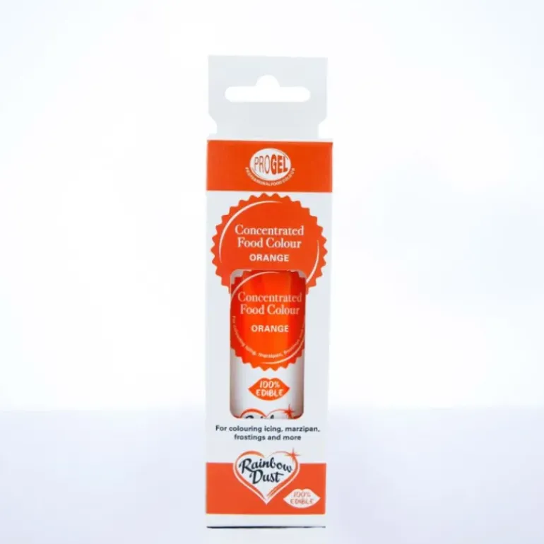Colorant Alimentaire ProGel Orange 25g Rainbow Dust