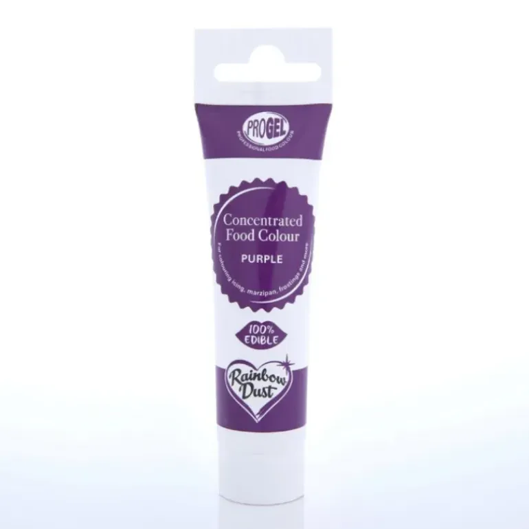 Colorant Alimentaire ProGel Violet 25g Rainbow Dust