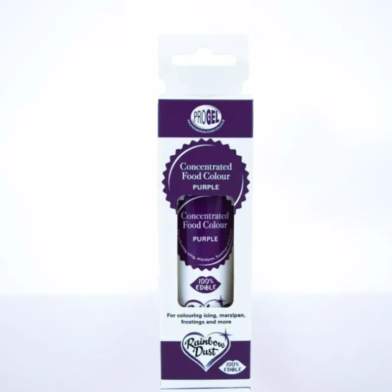Colorant Alimentaire ProGel Violet 25g Rainbow Dust