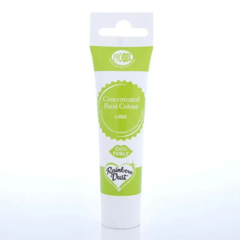 Colorant Alimentaire ProGel Citron Vert 25g Rainbow Dust