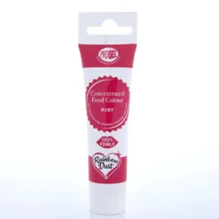 Colorant Alimentaire ProGel Rouge Rubis 25g Rainbow Dust