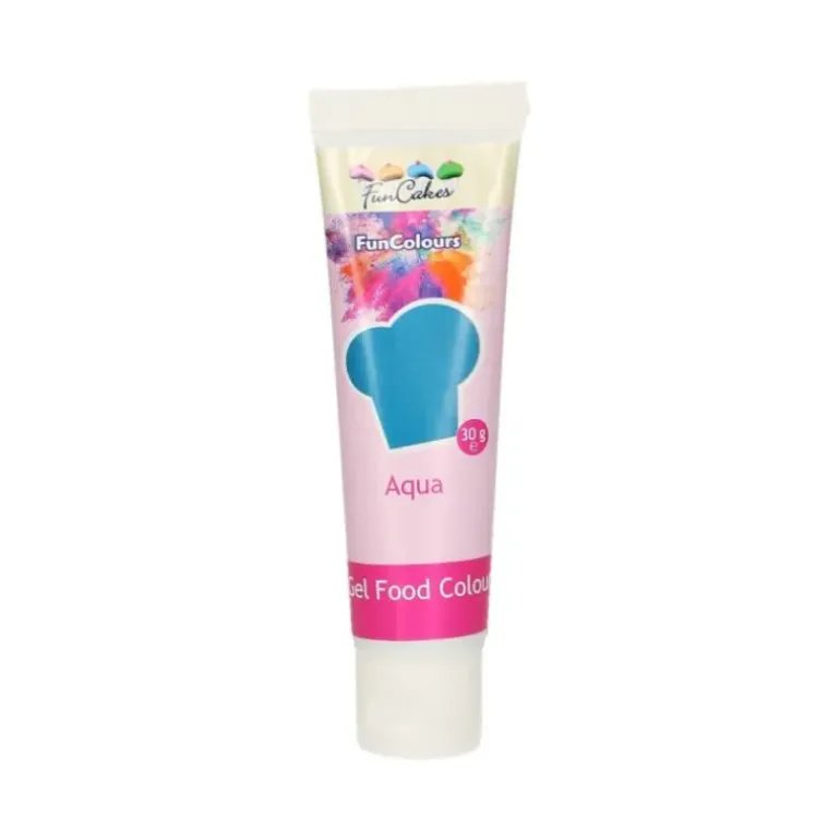Colorant gel alimentaire Bleu eau FunCakes 30 g