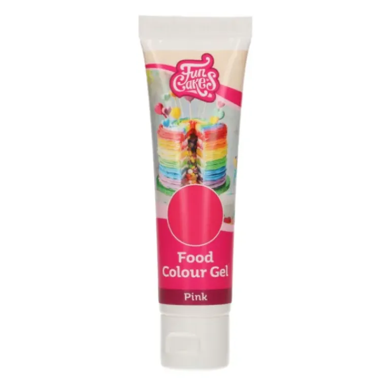 Colorant gel alimentaire Rose FunCakes 30 g