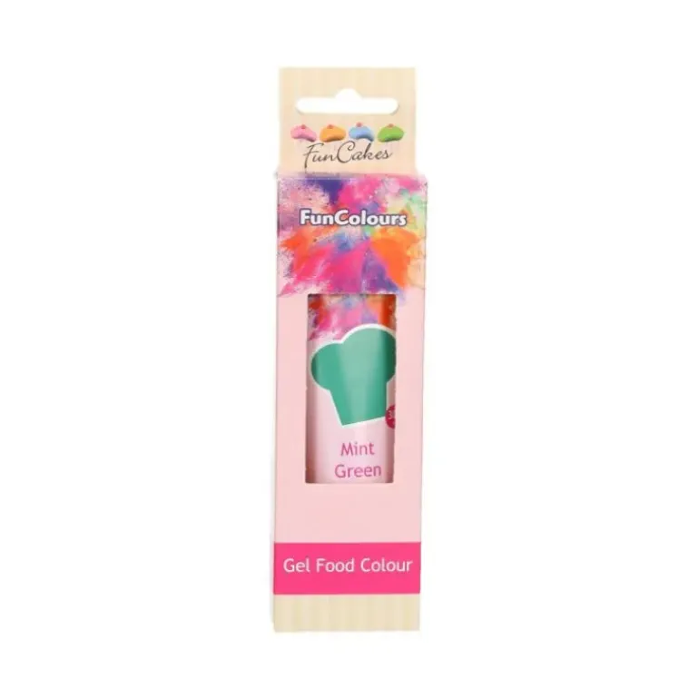 Colorant gel alimentaire Vert menthe FunCakes 30 g