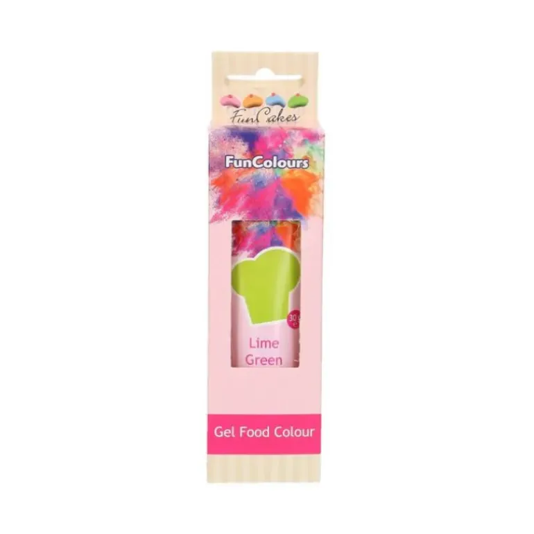 Colorant gel alimentaire Vert citron FunCakes 30 g