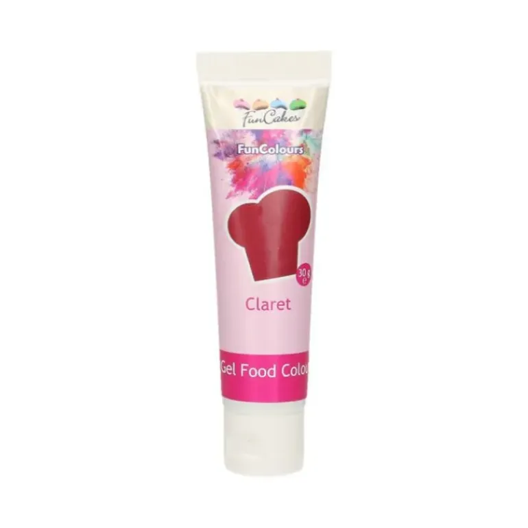 Colorant gel alimentaire Rouge bordeaux FunCakes 30 g