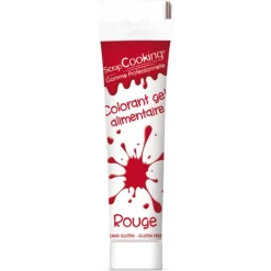 Colorant Gel Alimentaire Rouge 20g Scrapcooking