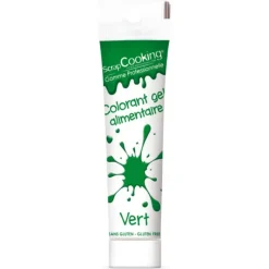 Colorant Gel Alimentaire Vert 20g Scrapcooking