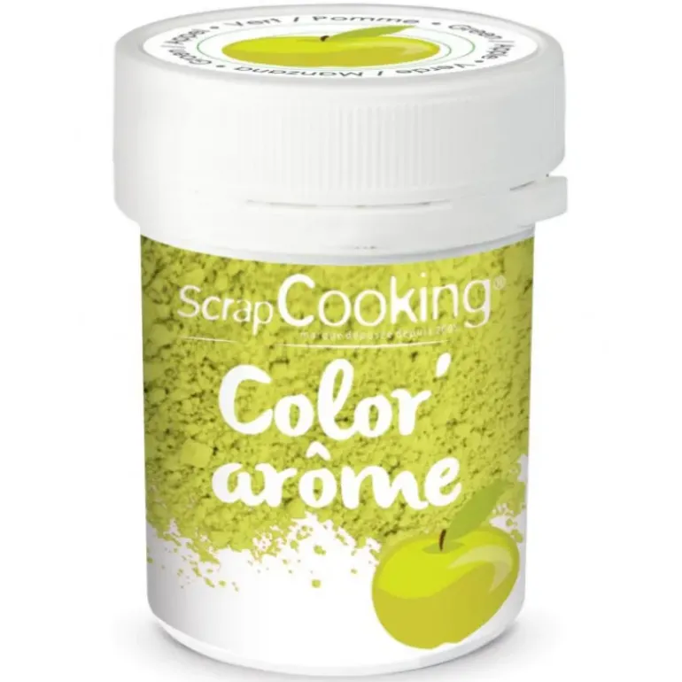 Color'Arôme Vert / Pomme 10g Scrapcooking