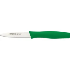 Couteau d'Office Inox 8,5 cm Vert Arcos NOVA