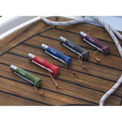 Couteau N°8 Baroudeur Bleu Foncé Colorama Opinel