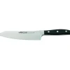 Couteau Santoku 19 cm Arcos MANHATTAN Noir
