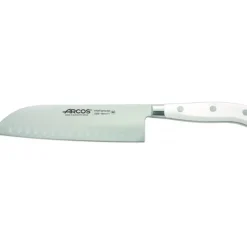 Couteau Santoku Acier Inoxydable 18 cm Arcos RIVIERA blanc