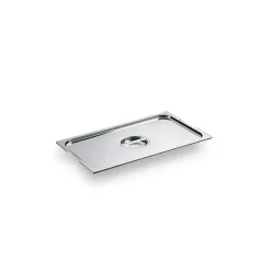 Couvercle Gastronorme Inox Echancré GN 1/2 Matfer Bourgeat
