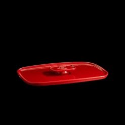 Couvercle Rectangulaire en Céramique pour Plat à Four 35 x 22 cm Grand Cru Emile Henry