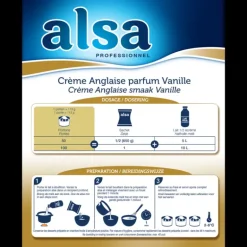 Crème Anglaise Express 1,3kg Alsa