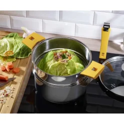 Cuit Vapeur Universel Mutine Ø 20 cm Manche Amovible Inox Cristel