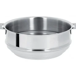 Cuit Vapeur Universel Mutine Ø 24 cm Manche Amovible Inox Cristel