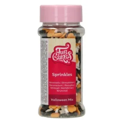 Décors en Sucre Halloween (Fantômes, Citrouilles, Chauves-souris) 55g FunCakes