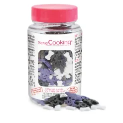 Décors en sucre Halloween Os et Tête de Mort 50g Scrapcooking