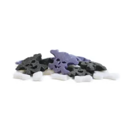 Décors en sucre Halloween Os et Tête de Mort 50g Scrapcooking