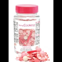 Décors en Sucre Mélange Rods Rose 70 g Scrapcooking