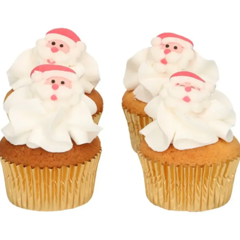 Décors en Sucre Père Noël (x8) FunCakes