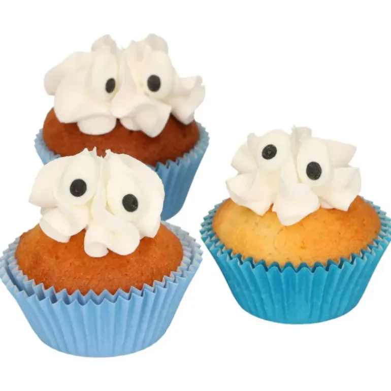 Décors en Sucre Yeux Ovales x 32 Funcakes