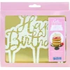 Découpoir Cake Topper Happy Birthday Manuscrit 16,5 x 15 cm PME