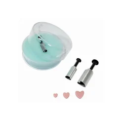 Découpoir Coeur à Piston (x3)