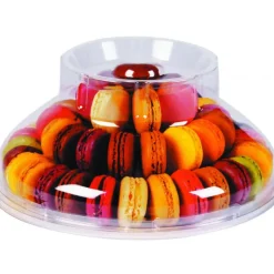 Dôme à Macarons Ø 28 cm, dôme et couvercle