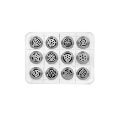 Douille Inox Russe XL Ø 2,3 cm x H 4 cm (x12) Ibili