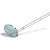 Ecumoire Maillée inox Ø 17 cm Mallard Ferrière