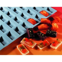 Elastomoule Financier - 25 empreintes 30 x 17,6 cm - Silicone de Buyer