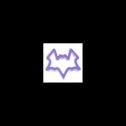 Emporte Pièce Inox Chauve-Souris Bord Epais Violet Wilton