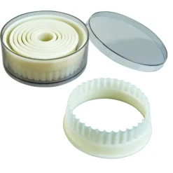 Emporte-Pièce Rond Cannelé Polyglass (x9) Ibili