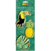 Emporte-Pièces Toucan, Ananas, Feuille Tropicale Inox x3 Scrapcooking