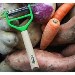 Eplucheur en Bois Vert T-duo Opinel