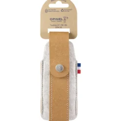Etui pour Couteau en Cuir et Feutrine Outdoor M Collection France Opinel