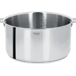 Faitout Casteline Ø 24 cm Manche Amovible Inox Cristel