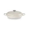 Faitout Meringue en Fonte avec Intérieur Sable 30 cm Le Creuset Signature