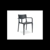Fauteuil en Polypropylène Town Anthracite Ezpeleta
