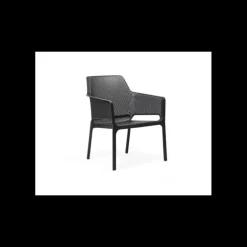 Fauteuil en Résine Anthracite Net Relax Nardi