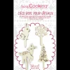 FIN DE SERIE Cake Topper Bois Forêt Enchantée (x4) Scrapcooking